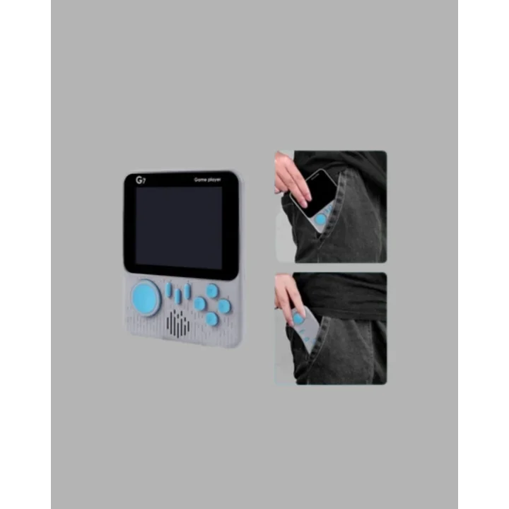 Mey İthalat® 3.5 İnç LCD Ekranlı 666 Oyunlu Taşınabilir Retro Oyun Konsolu