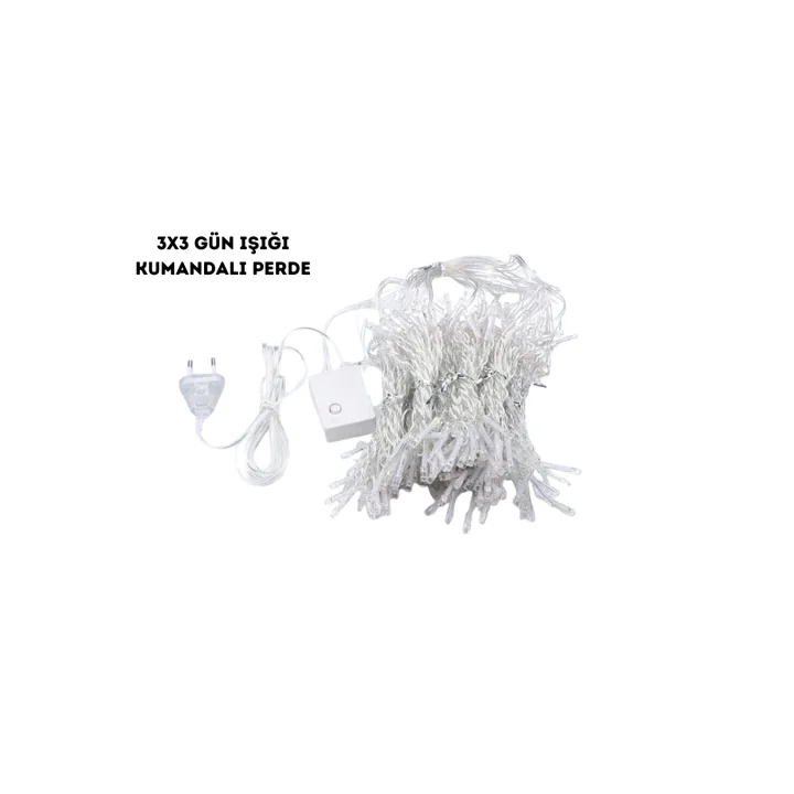 Mey İthalat® 3X3 GÜNIŞIĞI KUMANDALI PERDE
