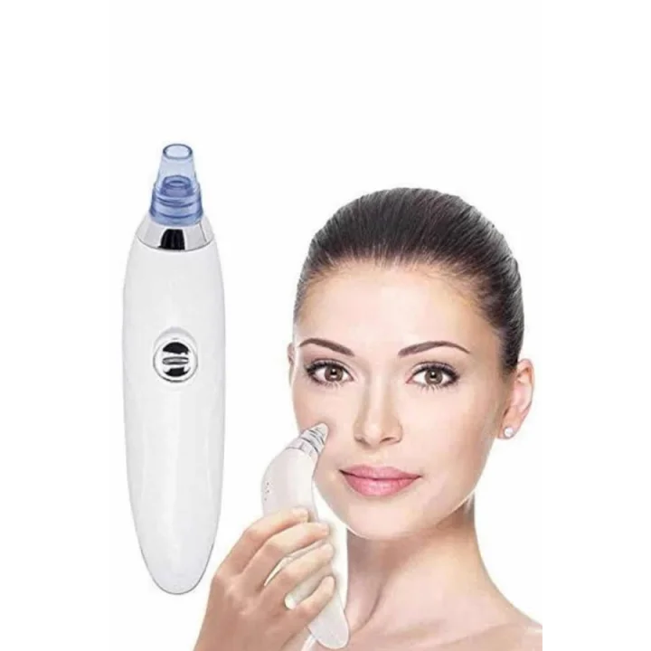 Mey İthalat® 4 Başlıklı Pilli Vakumlu Siyah Nokta Temizleyici Akne Ve Sivilce Önleyici