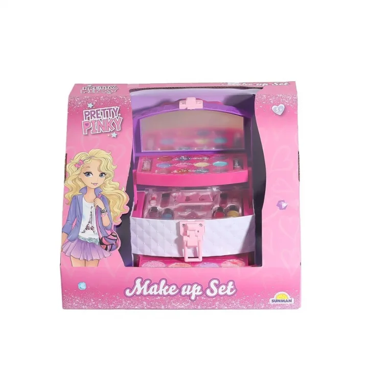 Mey İthalat® 4279 3 Katmanlı Çantalı Makyaj Seti -