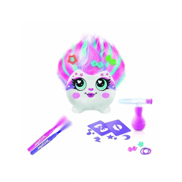 Mey İthalat® 45539 HOBİ SET AIRBRUSH PLUSH HAIR IFFIC MINI 3R