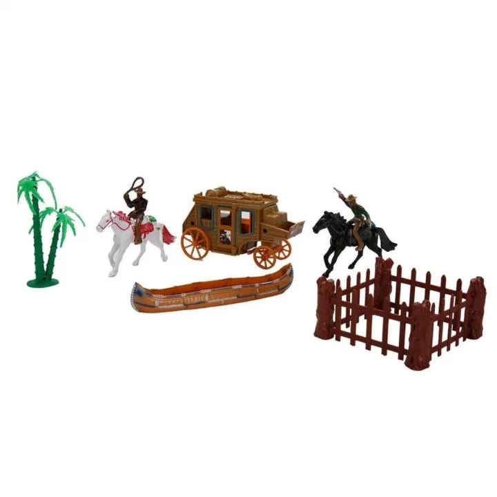 Mey İthalat® 4961  KOVBOY OYUN SET POŞETLİ KRTL 3A