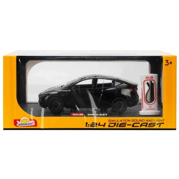 Mey İthalat® 4999 -YFN-1 24 ARABA XLG MODEL-Y 5R.SESLİ IŞIKLI