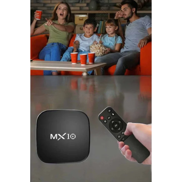 Mey İthalat® 4K TV Uyumlu HD Çözünürlüklü Mx Box S 8 GB