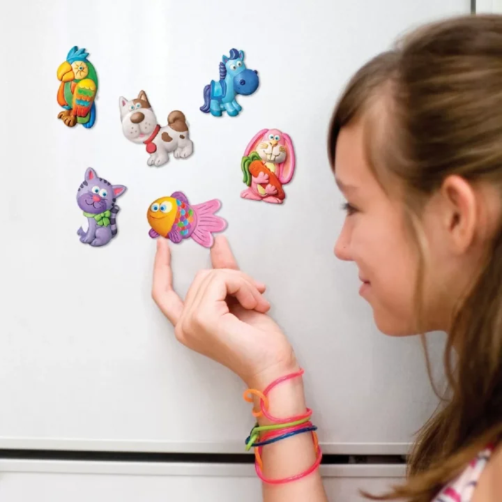 Mey İthalat® Sevimli Hayvanlar Kalıp ve Boyama Seti