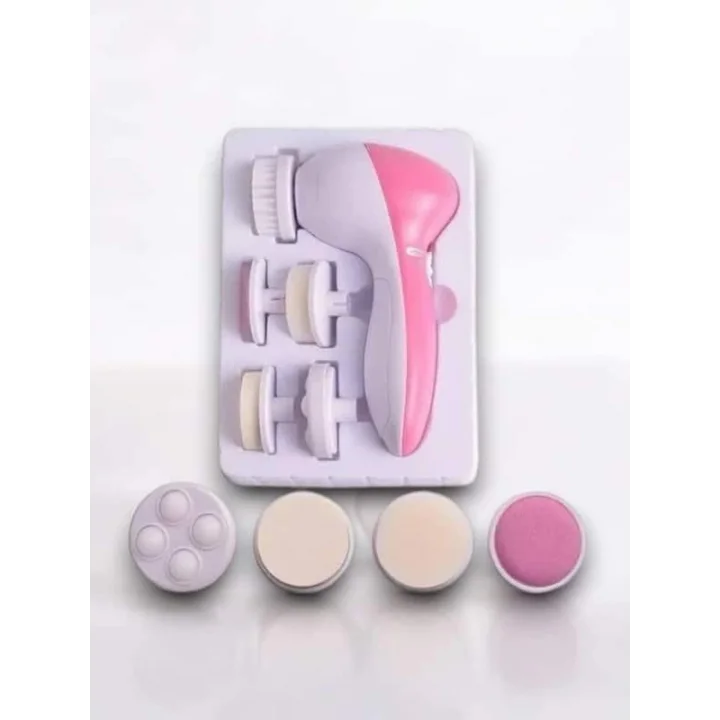 Mey İthalat® 5 İN 1  TEMİZLEYİCİ YÜZ MASAJ ALETİ