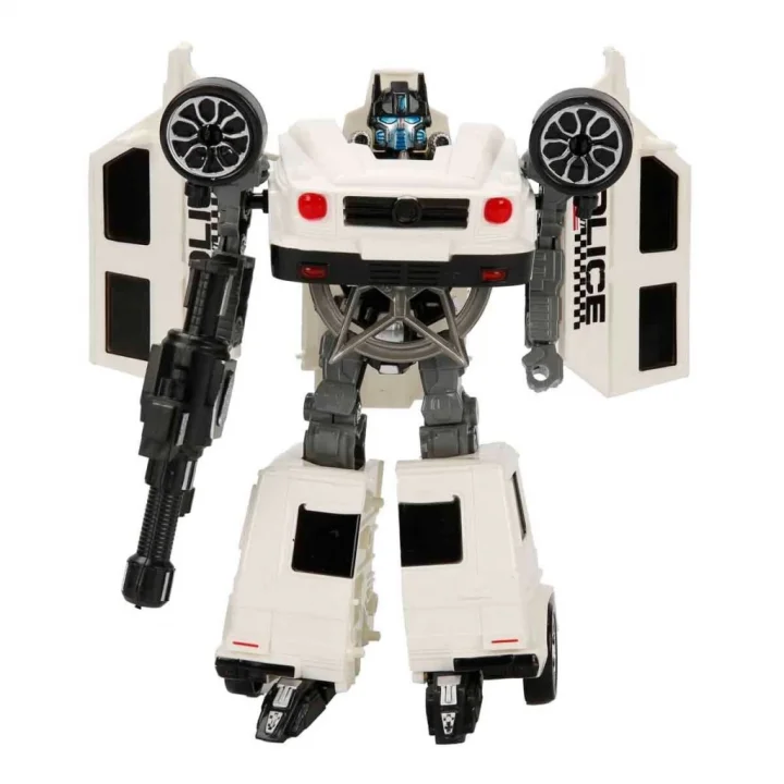 Mey İthalat® 5039 -YFN-ROBOT TRANSFORMER POLICE-G/FAST FLAME 2R 2A