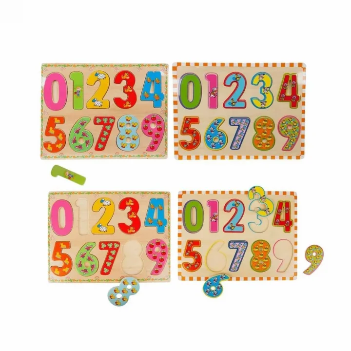 Mey İthalat® 5215 -Puzzle Numbers 10 Parça