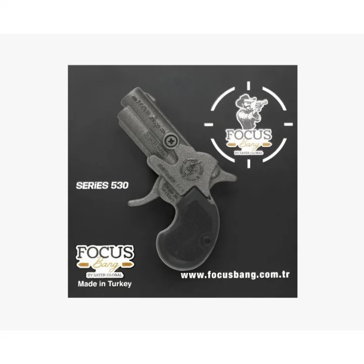 Mey İthalat® 530 OYUNCAK TABANCA SERİES 530 BLACK-FÜME-SATEN