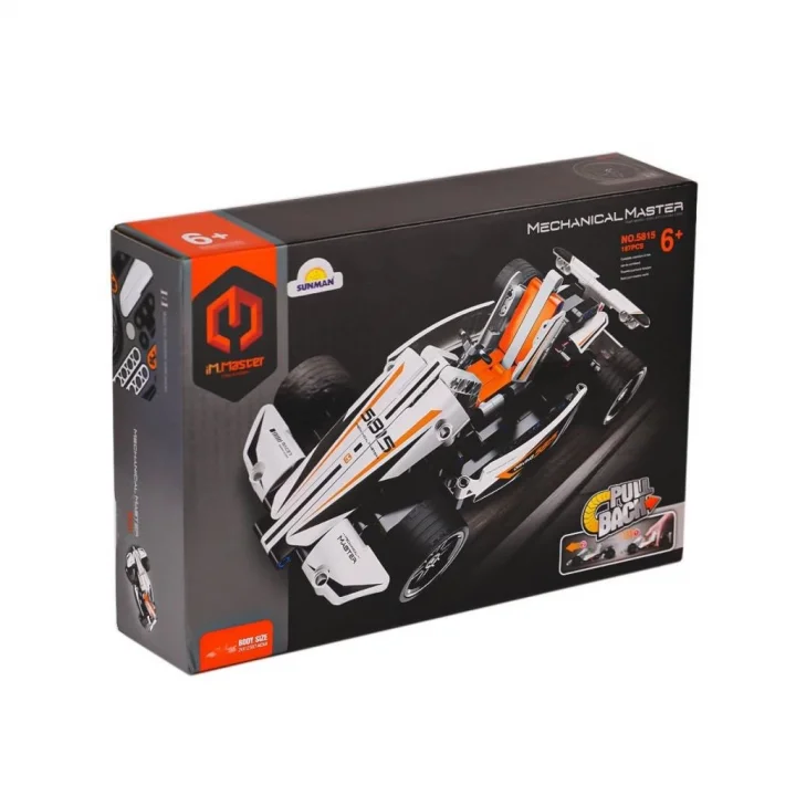 Mey İthalat® 5815 IMM Yarış Aracı Blok Seti Beyaz 187 Parça