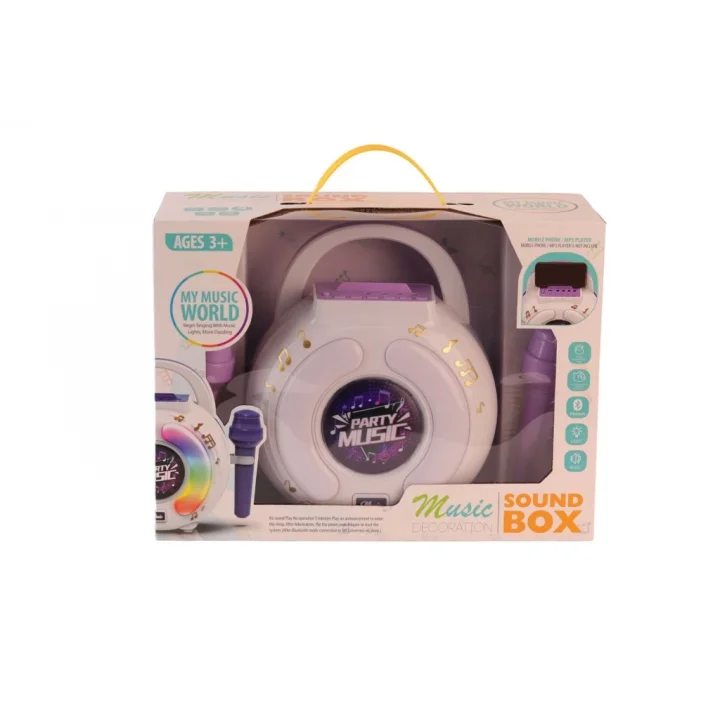 Mey İthalat® 6005 KUTULU MİKROFONLU MÜZİK KUTUSU 12