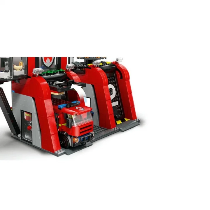 Mey İthalat® 60414  ® City İtfaiye Kamyon ve İtfaiye Merkezi 843 parça +6 yaş