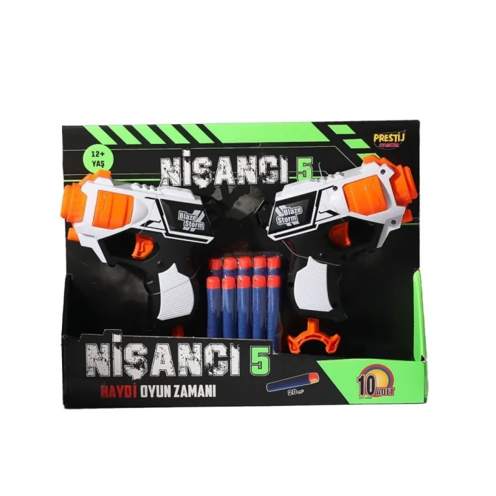 Mey İthalat®  6060 2li Nişancı Dart Fırlatıcı -Prestij