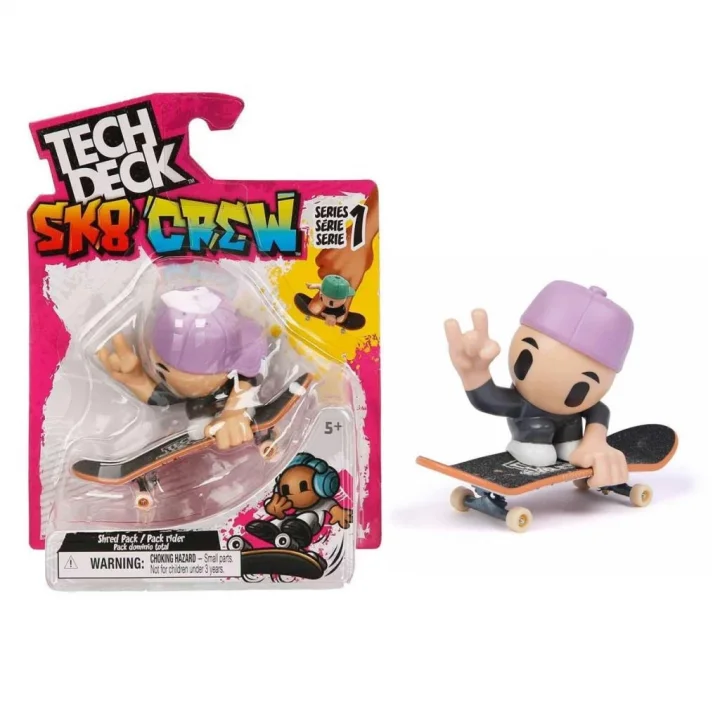 Mey İthalat® 6071054 Tech Deck SK8 Crew Tekli Paket