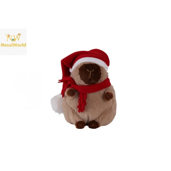 Mey İthalat® 6213 YILBAŞI ŞAPKALI 28 CM KAHVERENGİ KAPİBARA