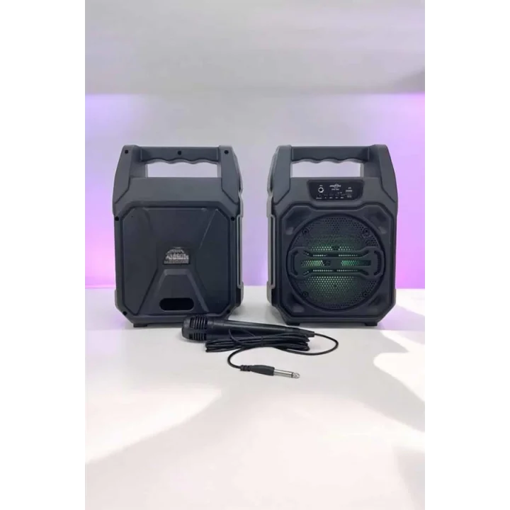 Mey İthalat® 6.5 İnç Kablosuz Hoparlör Bluetooth Bağlantılı Yüksek Ses Kaliteli