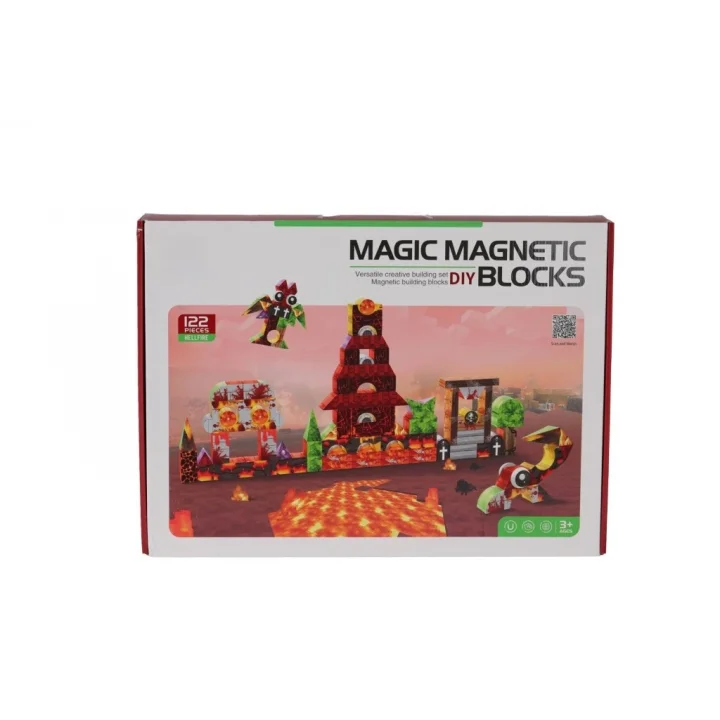 Mey İthalat® 66011 MANYETİK PUZZLE 122 PARÇA