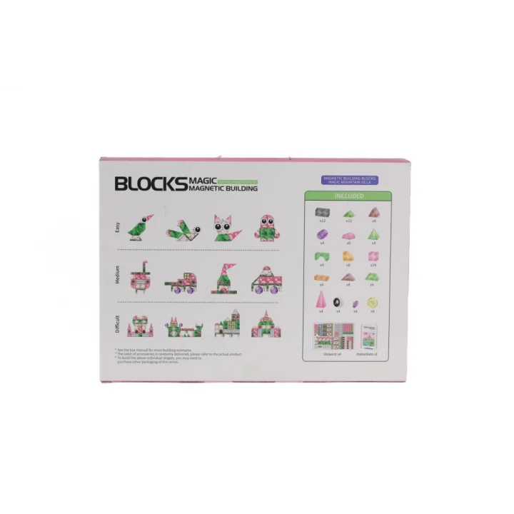 Mey İthalat® 6602 MANYETİK PUZZLE 124 PARÇA