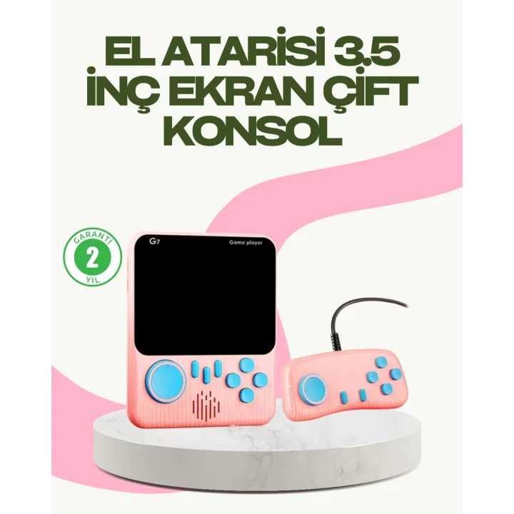 Mey İthalat® 666 Oyunlu Retro Game Console – TV ve Çift Gamepad Desteği