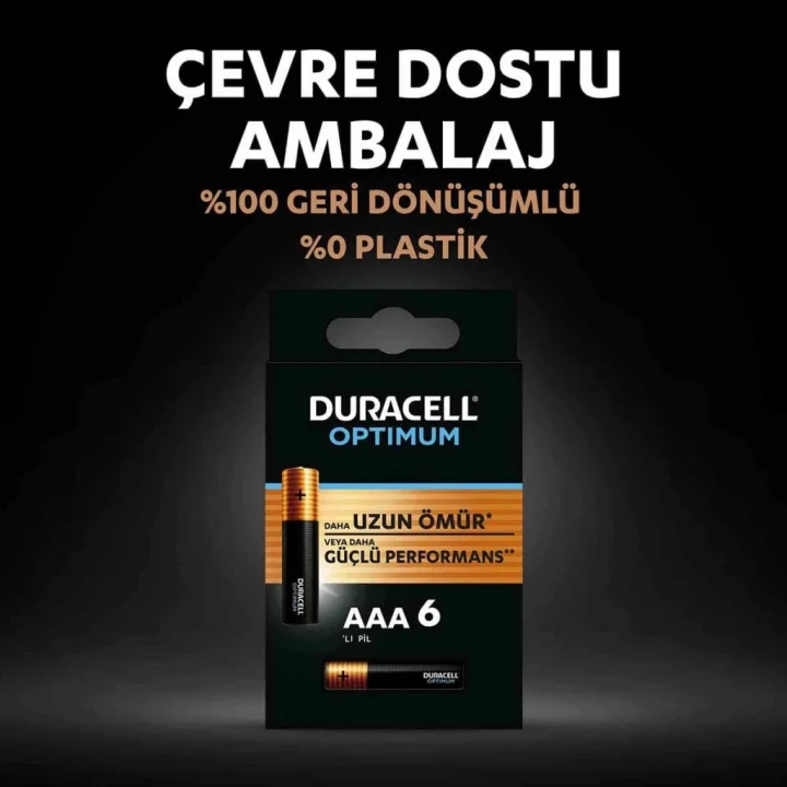 Mey İthalat®   6Lı Optimum AAA Kalem Pil