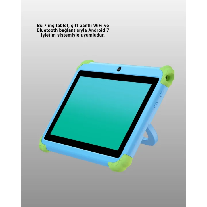 Mey İthalat® 7 İnç Android Tablet WiFi Bluetooth ve Çift Kamera Destekli
