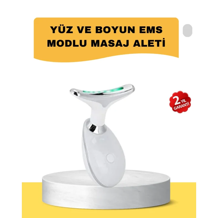 Mey İthalat® 7 Seviyeli LED Cilt Sıkılaştırıcı Masaj Aleti