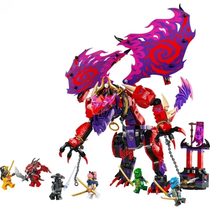 Mey İthalat® 71832   Ninjago Thunderfang Kaos Ejderhası 668 parça +8 yaş