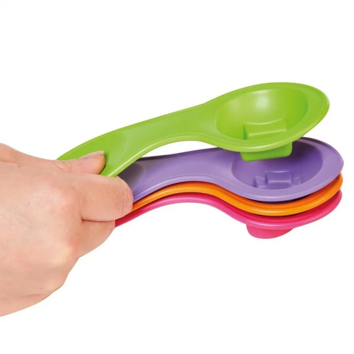 Mey İthalat® 73082 Tomy - Saklambaçlı Yumurtalar Kaşık Seti 6-36 ay