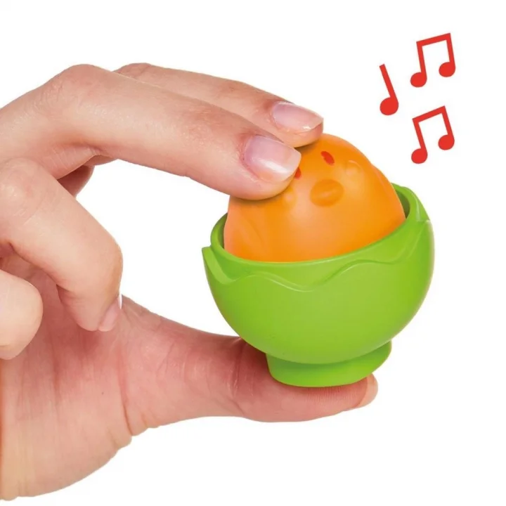 Mey İthalat® 73082 Tomy - Saklambaçlı Yumurtalar Kaşık Seti 6-36 ay