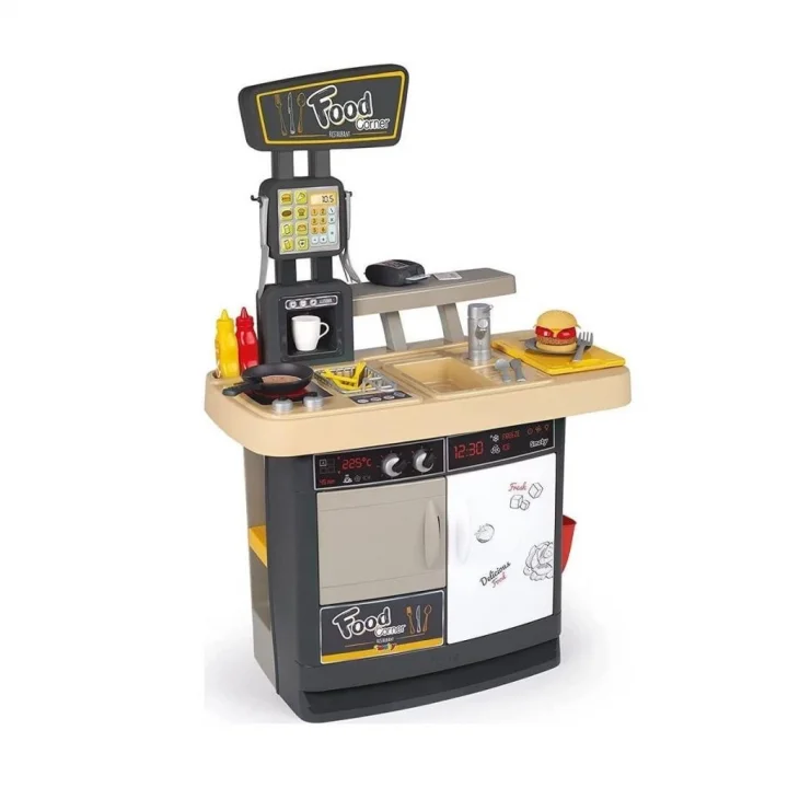 Mey İthalat® 7600310910 Smoby Food Corner Restoranı Oyun Seti