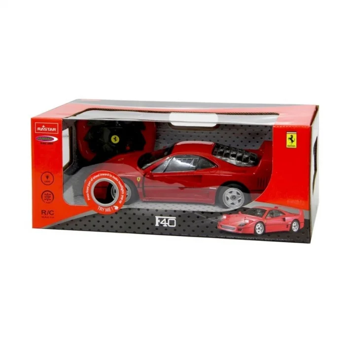 Mey İthalat® 78700 , Rastar 1:14 Ferrari F40 Uzaktan Kumandalı Araba
