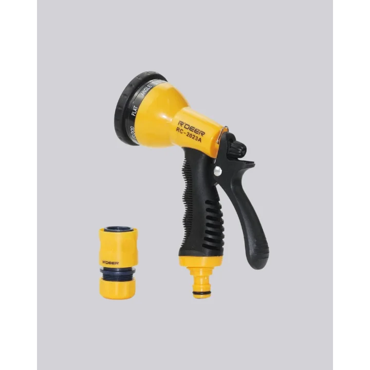 Mey İthalat® 8 Modlu Bahçe Sulama Tabancası Seti Bitki Çiçek Araç Temizleme