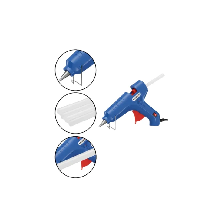 Mey İthalat® 80 W Silikon Tabancası 11 mm Silikon Uyumlu 5 Adet Hediye Silikon