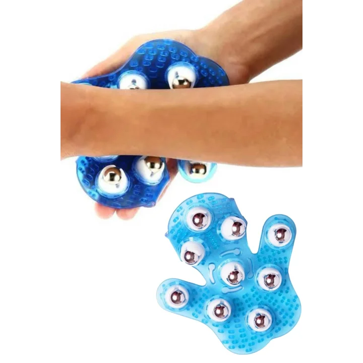 Mey İthalat® 9 BİLYELİ MASAJ ELDİVENİ