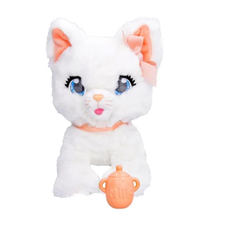 Mey İthalat® 90773  Hareketli ve Sesli Sevimli Peluş Kedicik Bella -