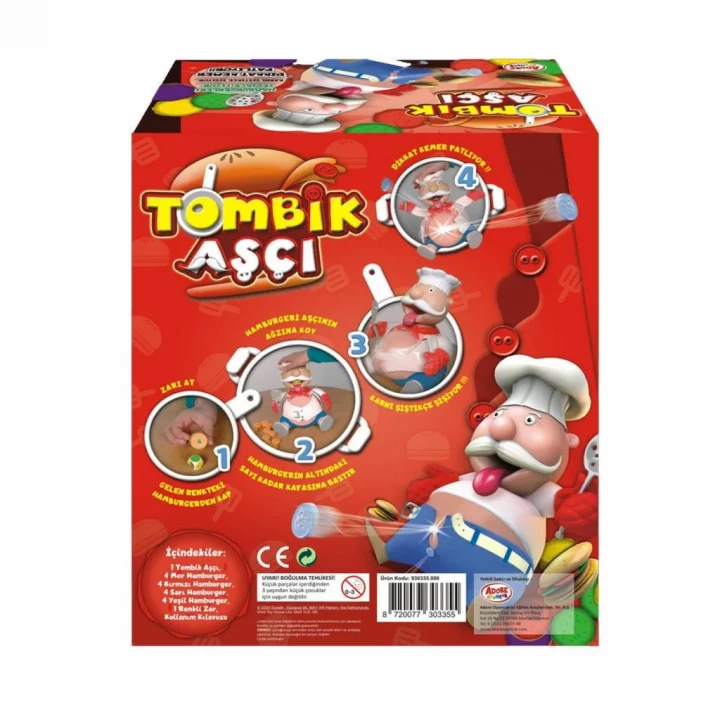 Mey İthalat® 930335 Tomy Tombik Aşçı 6-99 yaş