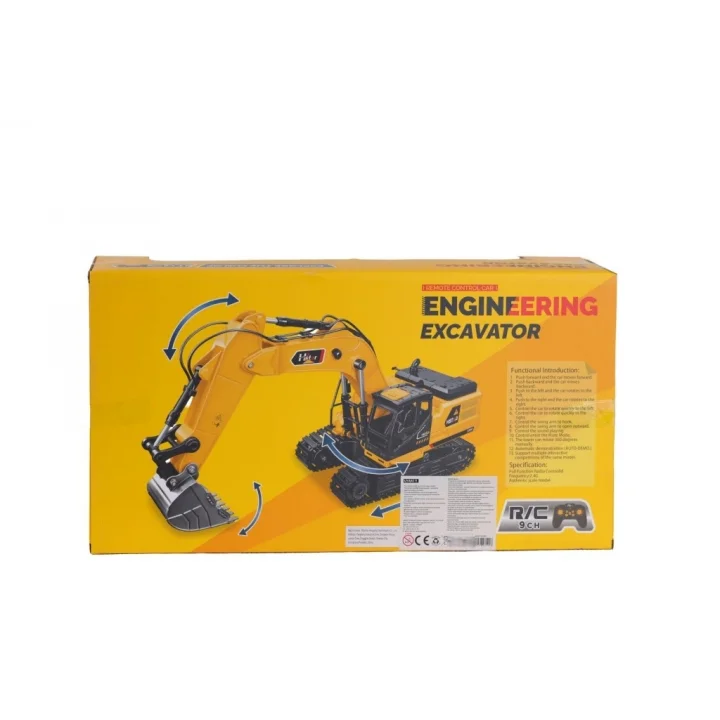 Mey İthalat® 93300 ŞARJLI KUMANDALI İŞ MAKİNESİ KEPÇE