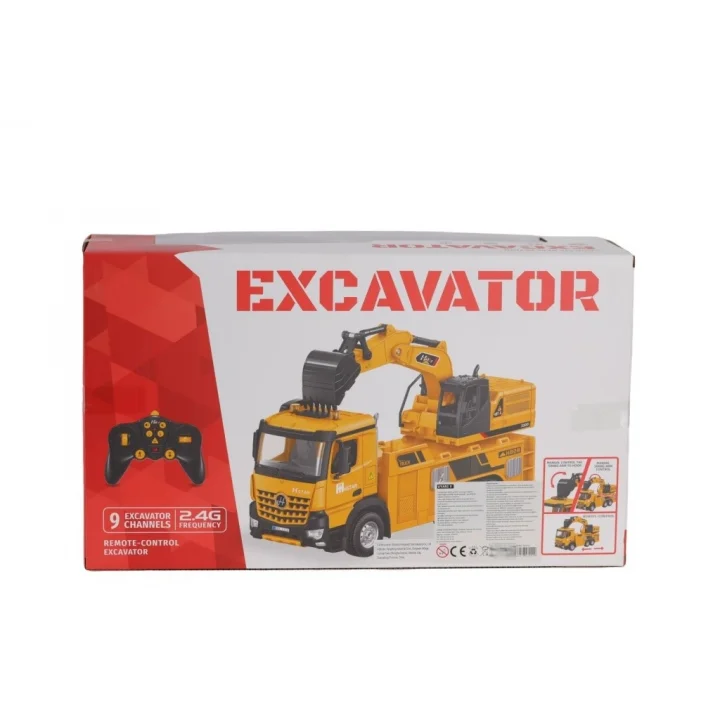 Mey İthalat® 93315 ŞARJLI KUMANDALI 9 KANALLI İŞ MAKİNESİ