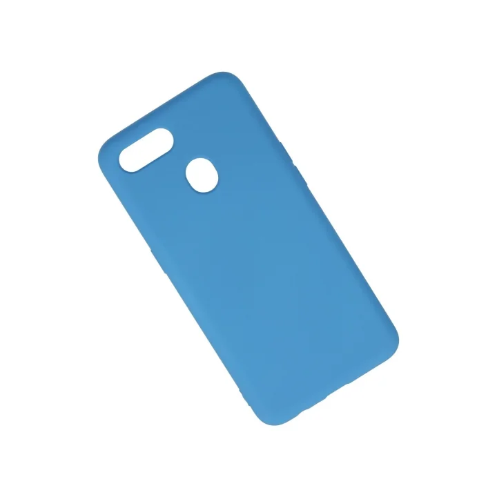 Mey İthalat®   A12 Kılıf Nano içi Kadife Silikon - Mavi