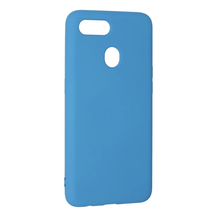 Mey İthalat®   A12 Kılıf Nano içi Kadife Silikon - Mavi
