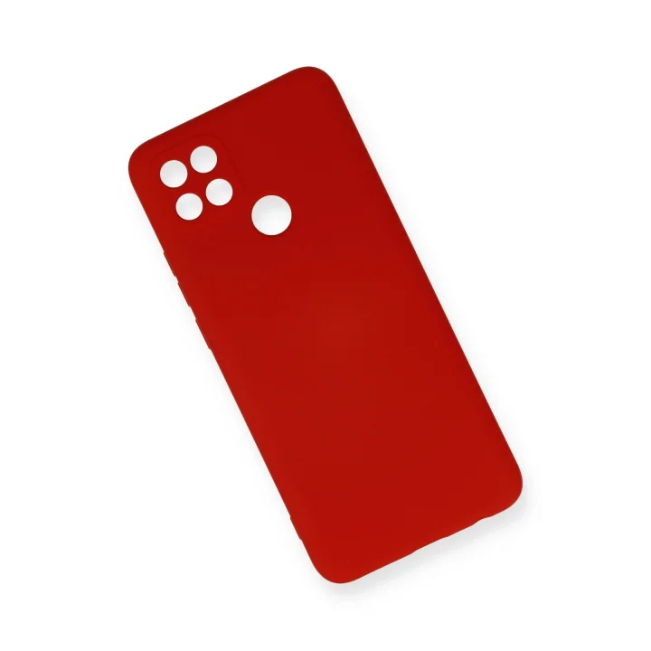 Mey İthalat®   A15 Kılıf Nano içi Kadife Silikon - Kırmızı