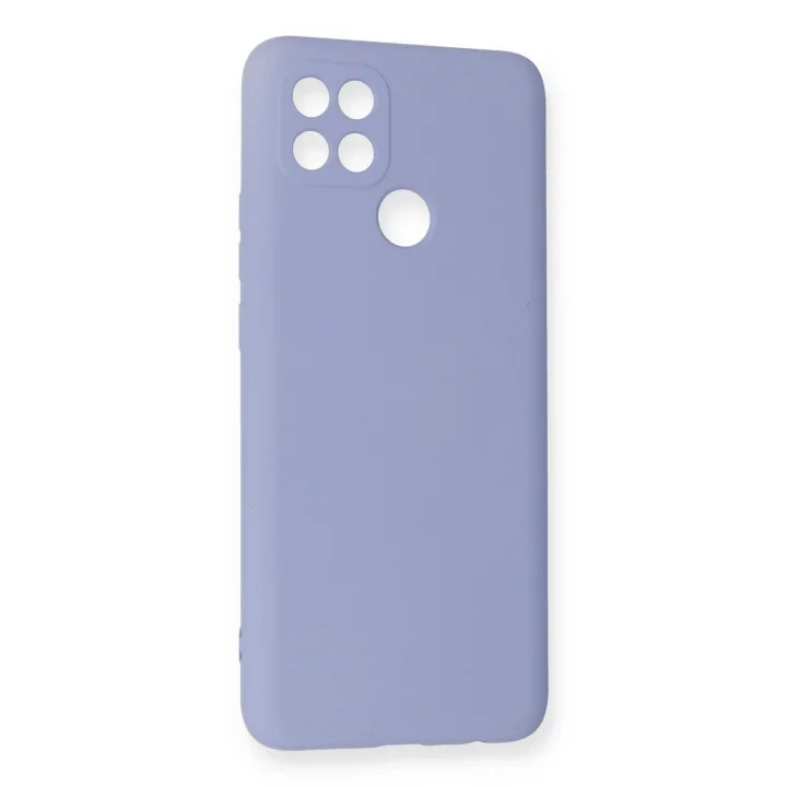 Mey İthalat®   A15 Kılıf Nano içi Kadife Silikon - Lila