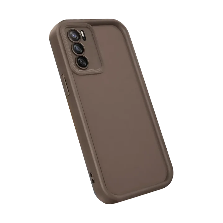 Mey İthalat®   A16 Kılıf Viera Silikon - Kahverengi