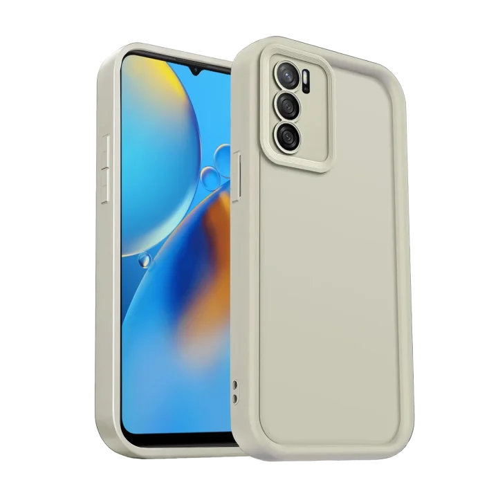 Mey İthalat®   A16 Kılıf Viera Silikon - Krem