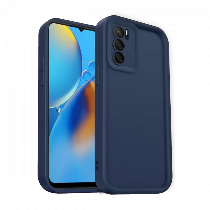 Mey İthalat®   A16 Kılıf Viera Silikon - Lacivert