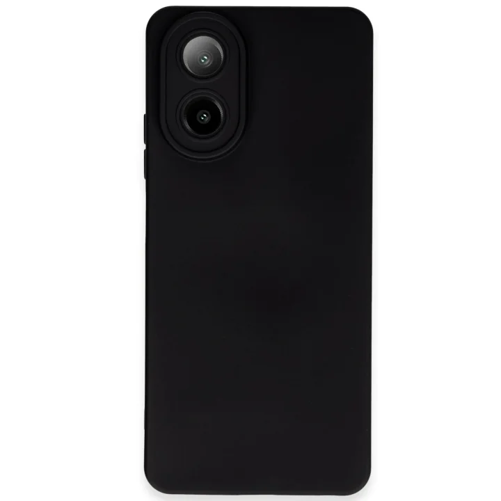 Mey İthalat®   A38 Kılıf Nano içi Kadife Silikon - Siyah