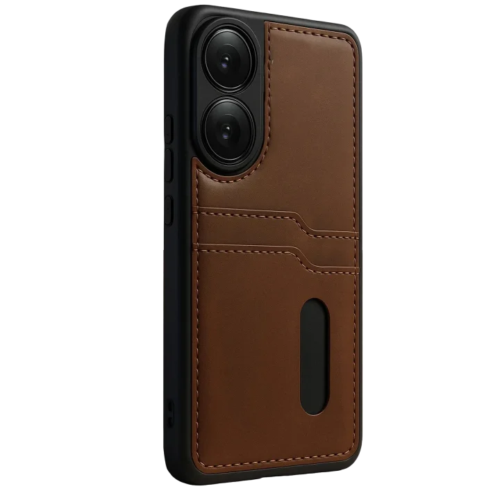 Mey İthalat®   A38 Sara Kartvizitli Deri Kılıf - Taba