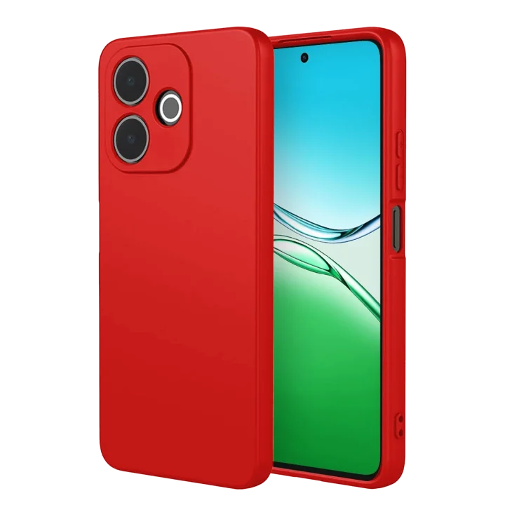 Mey İthalat®   A5 Pro 4G First Silikon - Kırmızı