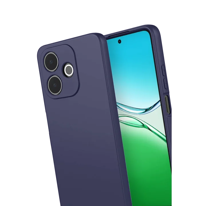 Mey İthalat®   A5 Pro 4G First Silikon - Lacivert