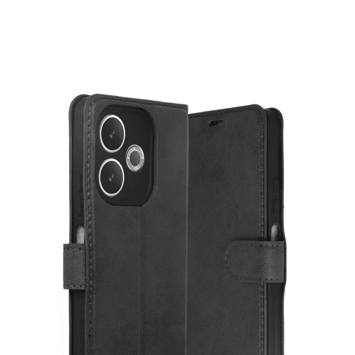 Mey İthalat®   A5 Pro 4G Trend S Plus Kapaklı Kılıf - Siyah